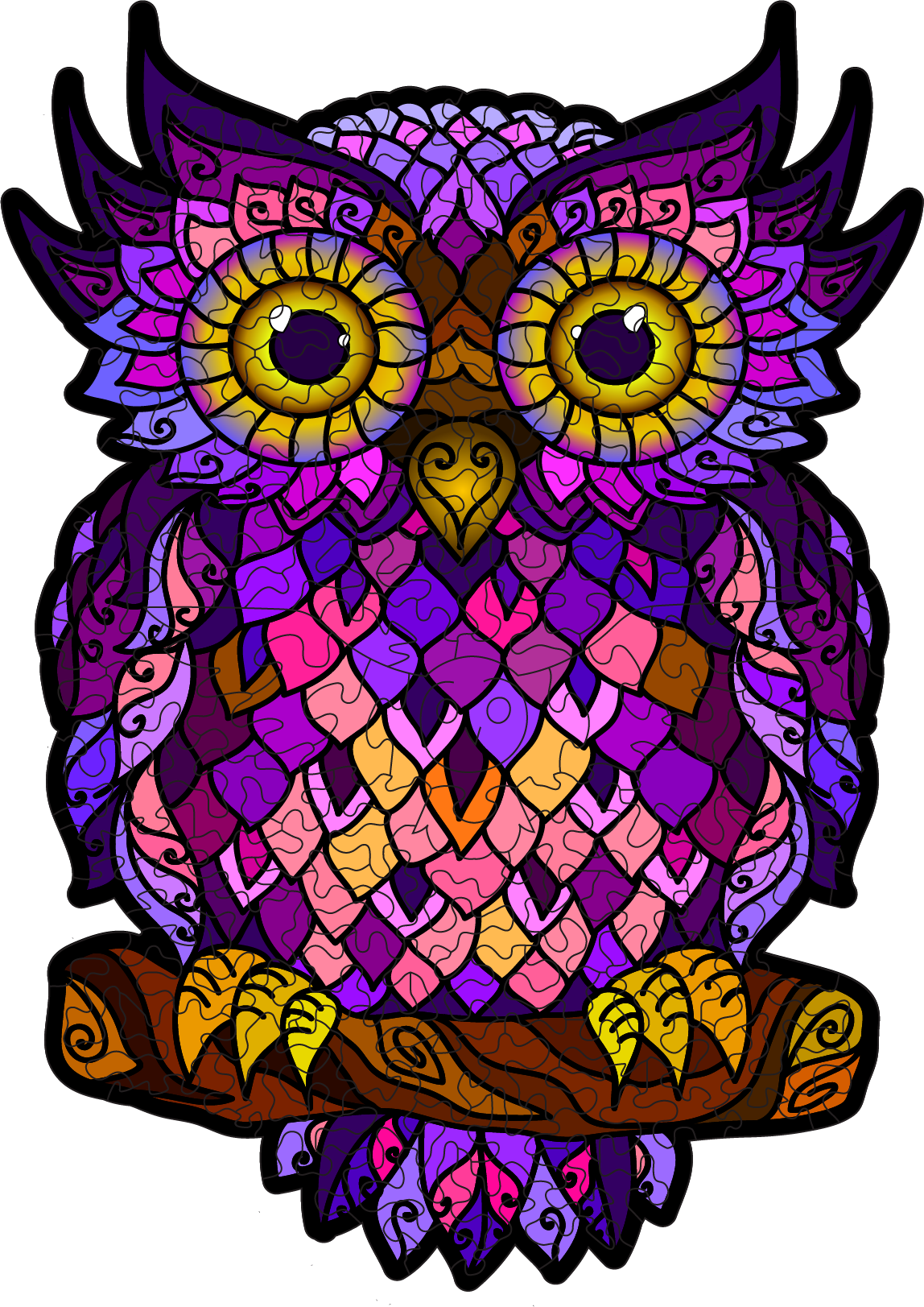 Orchid Owl