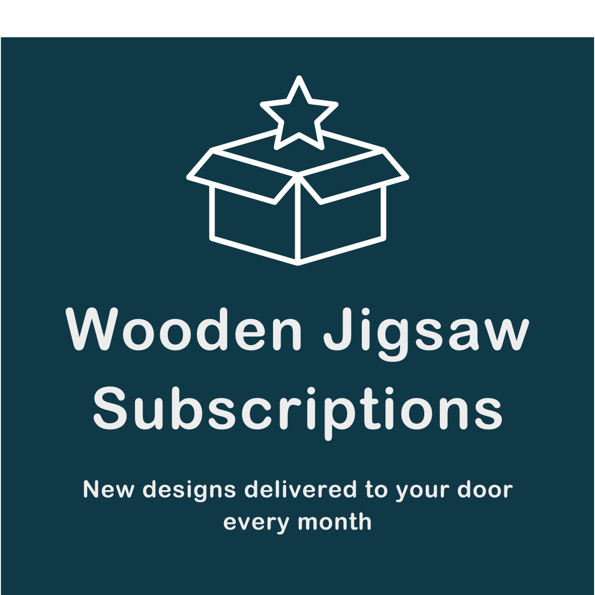 Wooden Jigsaw Subscriptions