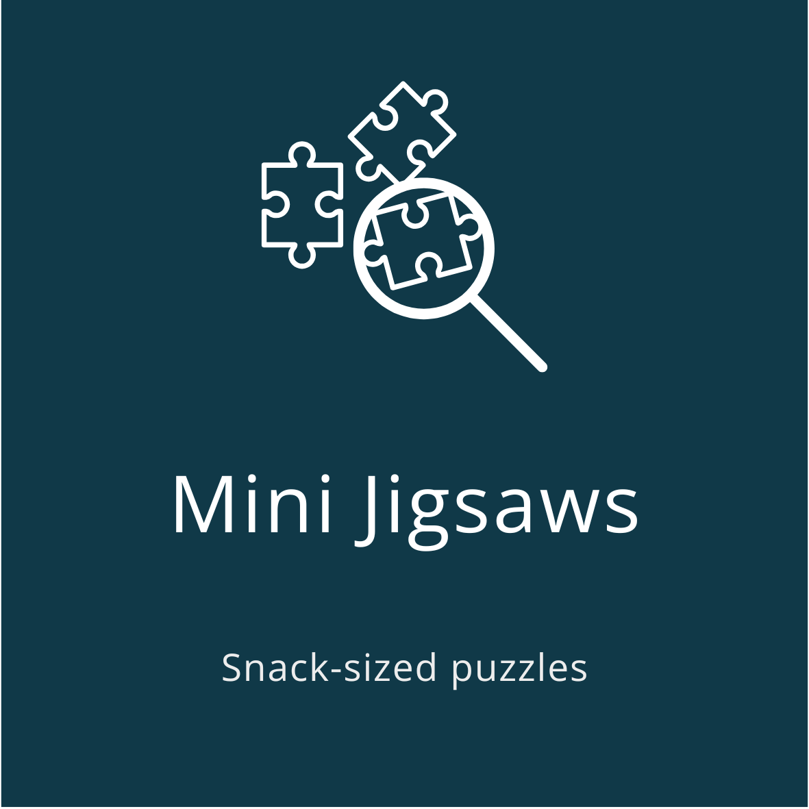 Mini Wooden Jigsaws