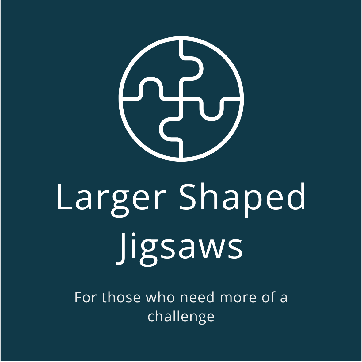 Larger Shaped Puzzles