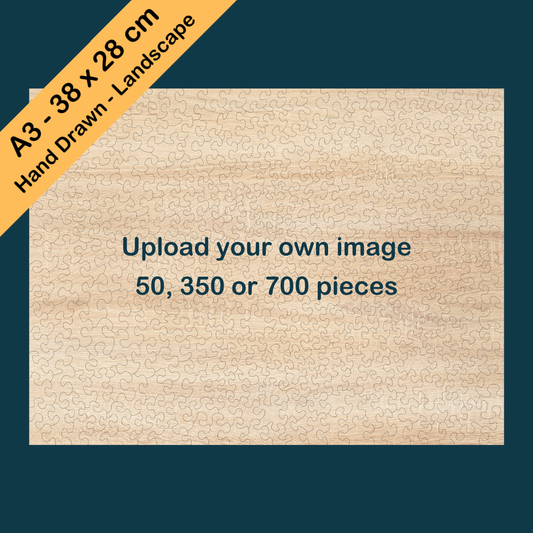 Bespoke A3 Hand Drawn - Landscape