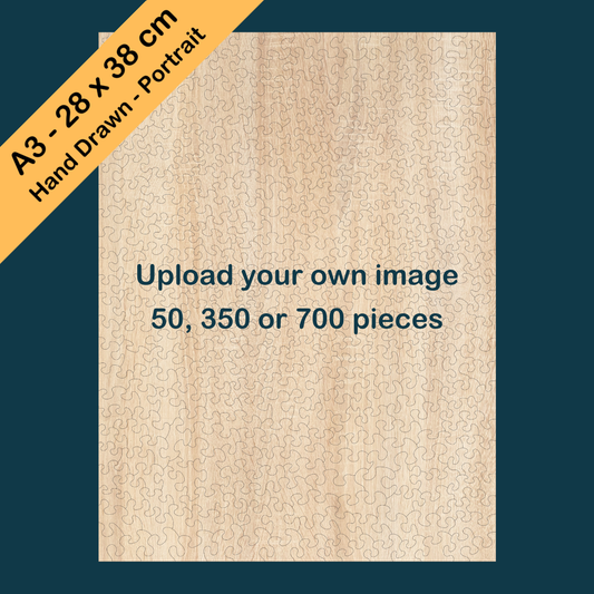 Bespoke A3 Hand Drawn - Portrait