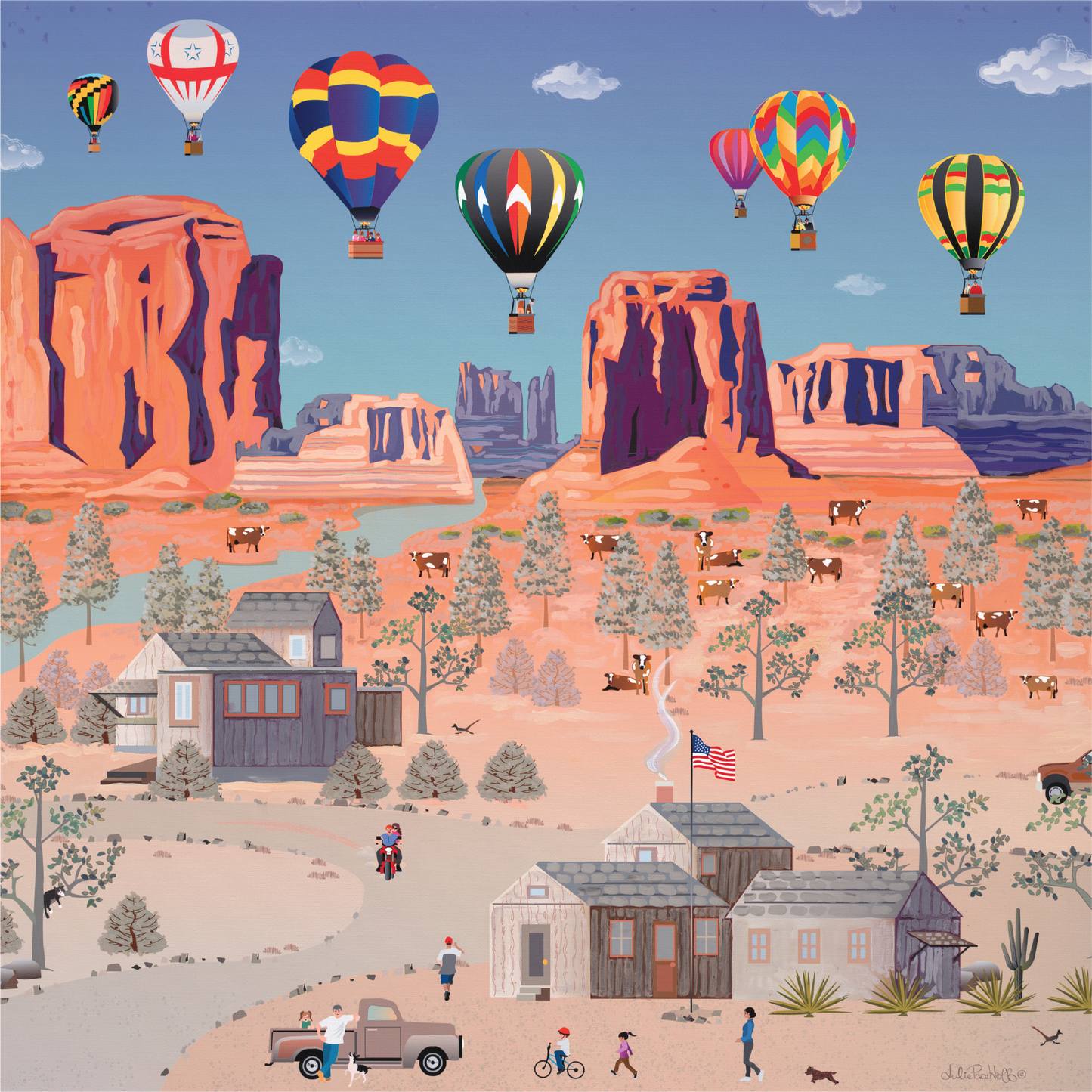 Hot Air Balloons in the Southwest