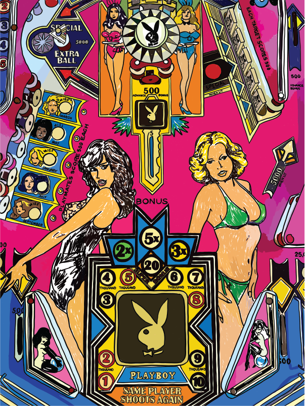 Pinball Pinups