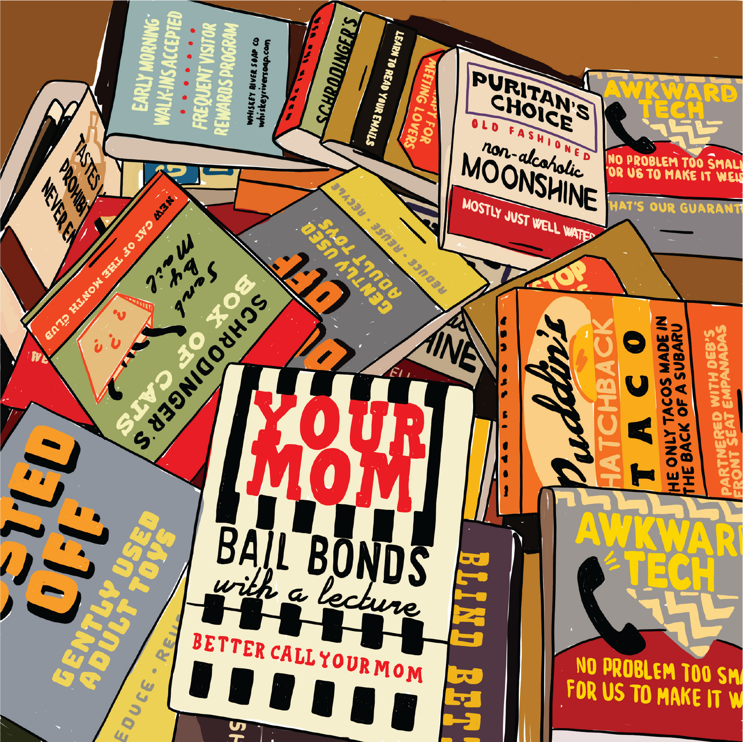 Comedy Matchbooks