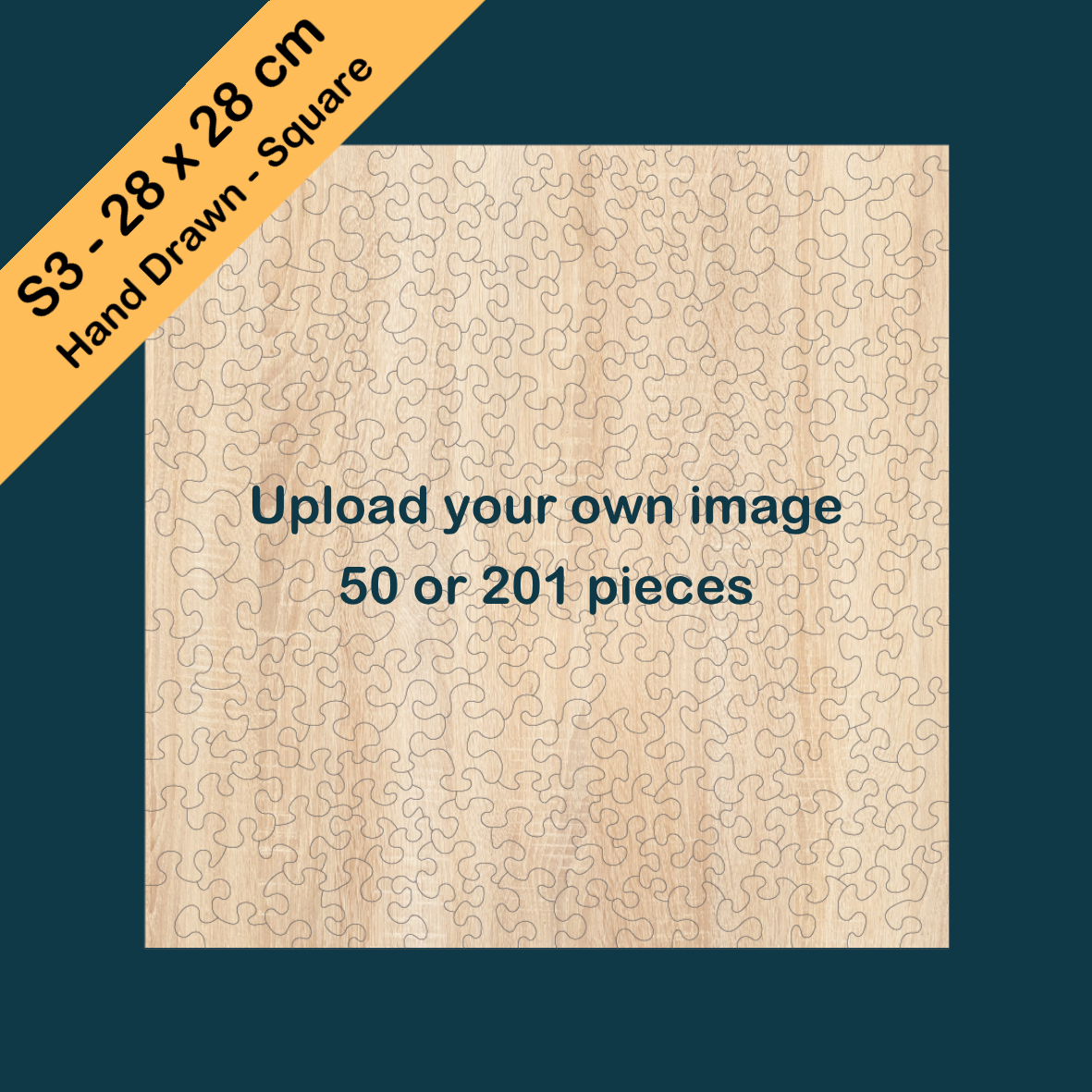 Bespoke S3 Hand Drawn - Square