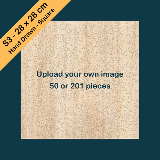 Bespoke S3 Hand Drawn - Square