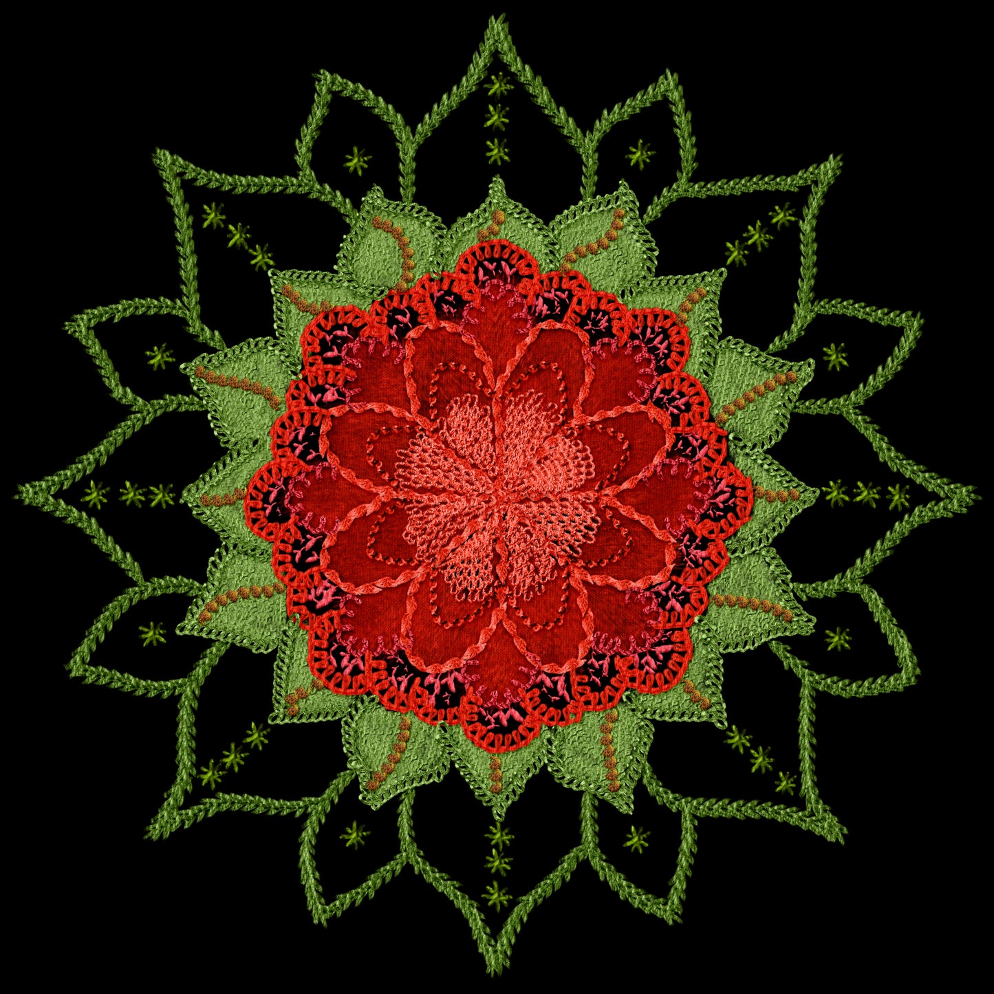 Watermelon Mandala